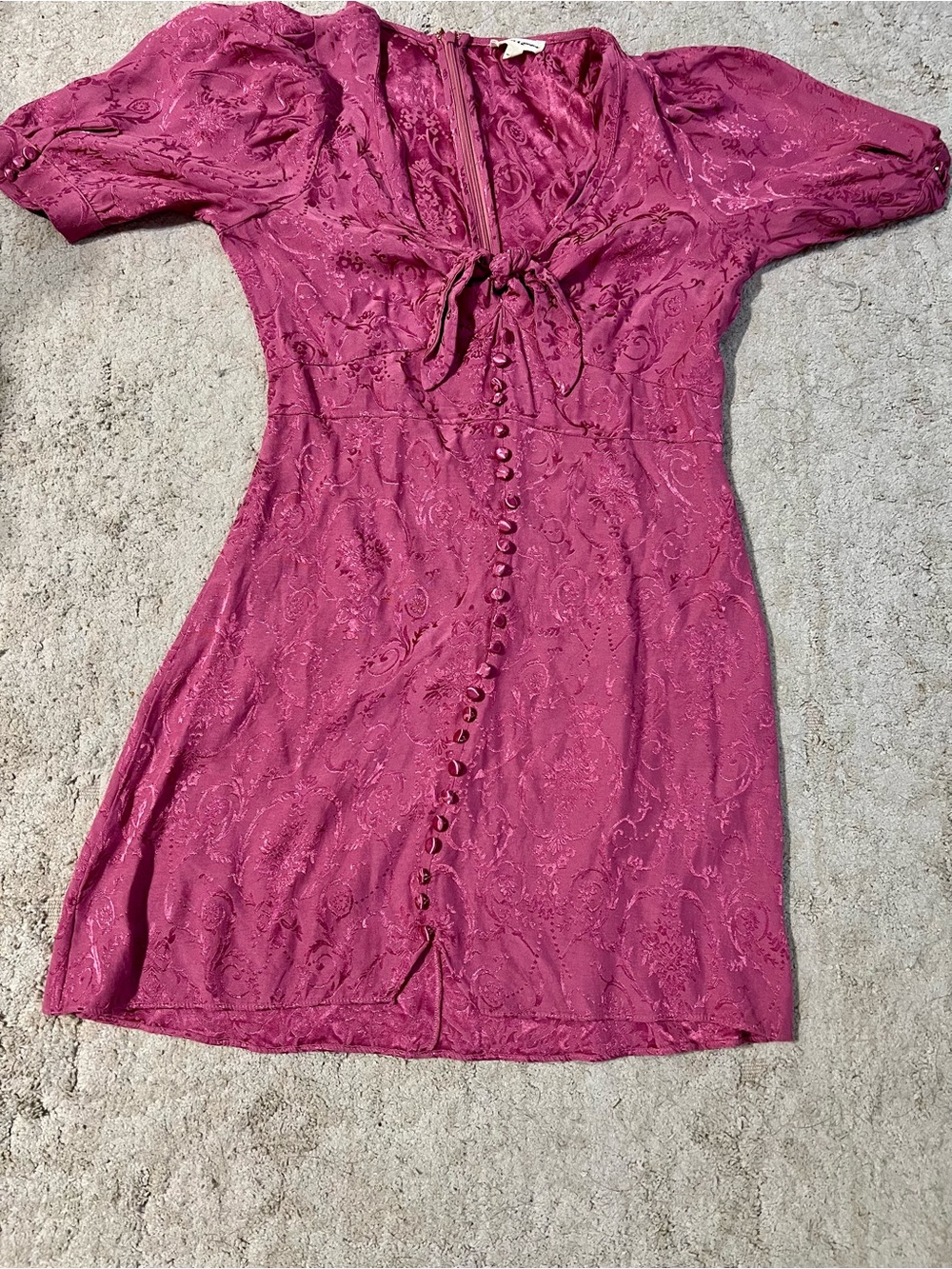 For Love & Lemons Laura Jacquard Mini Dress